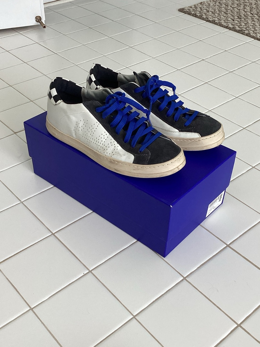 P448 Royal Blue Shoes